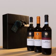 21 Kerst Geschenk Wijn 3fl Montalcino Fanti Pakket06 IMG_6178